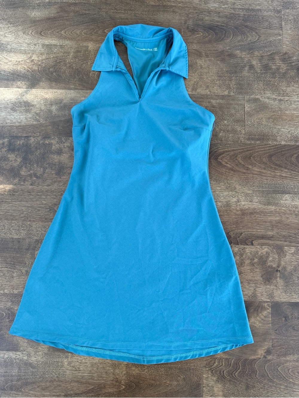 Abercrombie & Fitch Blue Sleeveless Polo Mini Dress XSP